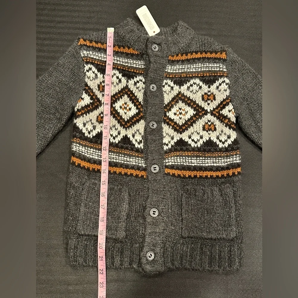 Gymboree knit sweater Fair Isle Grandpa comfy NWT Children’s M(7/8)